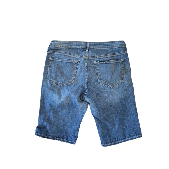 Old Navy Womens Sz 14 Capri Cropped Classic Mid Rise Denim Jeans Pants - Picture 2 of 3